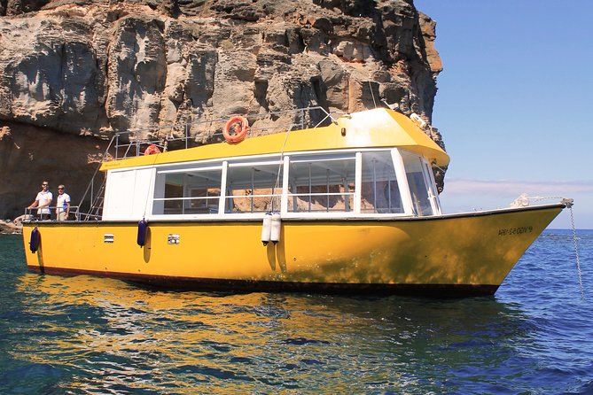 3h Boat Trip + Snorkeling in Puerto de Mogan - Leaving Puerto de Mogán for the southwest coast
