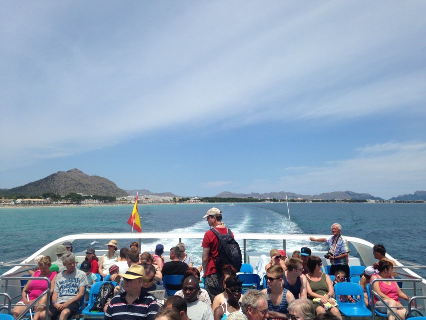 Alcudia: Boat Trip to Cap de Formentor and Formentor - Three Hours on the Boat, One Hour at the Beach