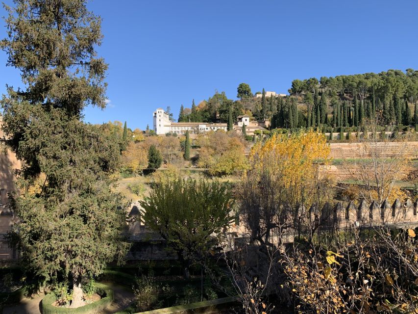 Alhambra and Nasrid Palaces Guided Tour with Tickets - Generalife gardens: 45 minutes of water and views