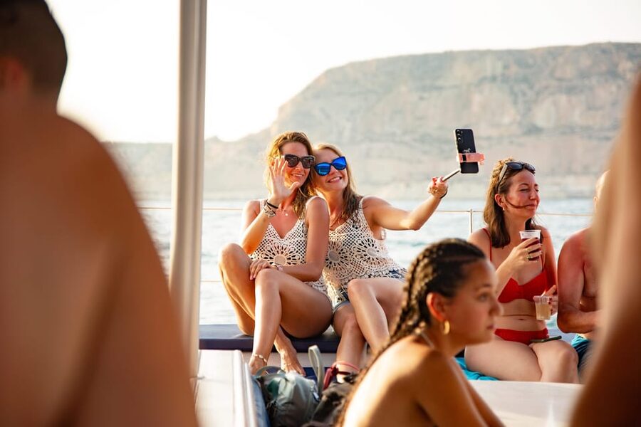 Alicante: 2-Hour Late Afternoon Catamaran Cruise - Music, seating, and the mood onboard