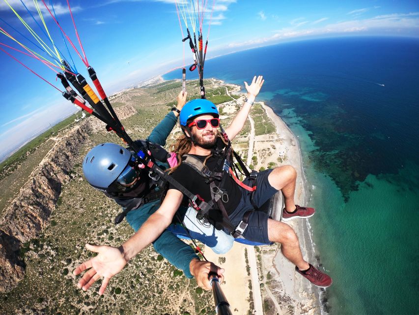 Alicante and Santa Pola: Tandem Paragliding Flight - Who will enjoy this most?