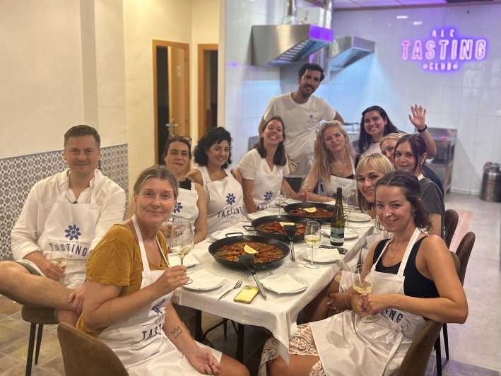 Alicante Paella Cooking Class, Tapas, Drinks and Market - Why the cooking feels social rather than staged