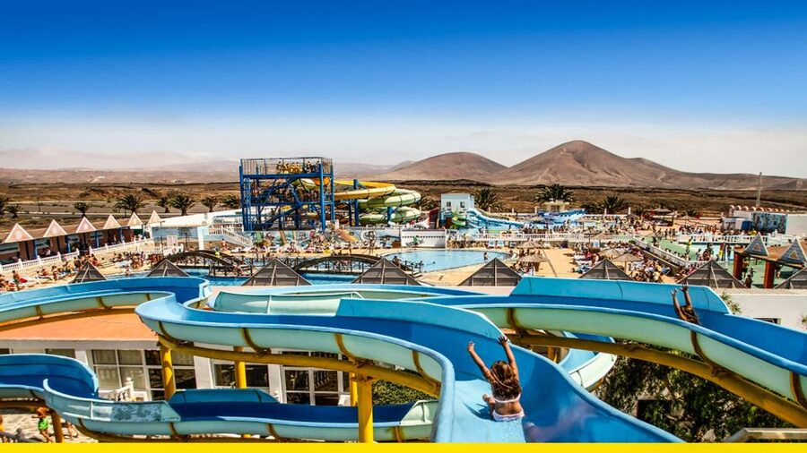 Aquapark Costa Teguise: Entrance Ticket - Kamikaze, Whirlwind, and Hydrotube