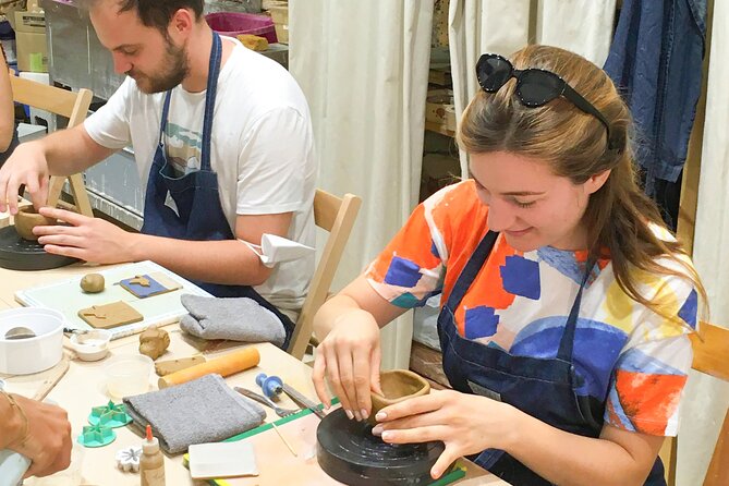 Artisan Ceramic Cup Experience - Texture and decoration make the cup yours