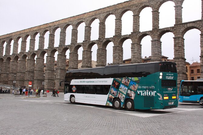 Avila & Segovia Tour with Tickets to Monuments from Madrid - Segovia’s aqueduct makes an instant impression