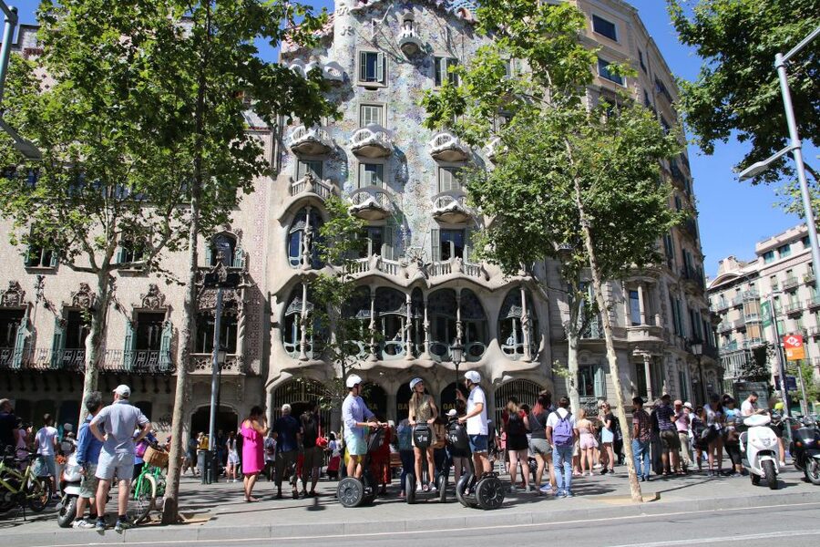 Barcelona: 2.5-Hour Gaudí Segway Tour - The Sagrada Familia neighborhood