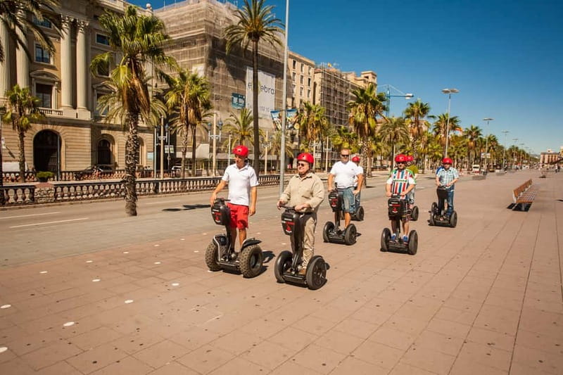 Barcelona: 2-Hour City Sights Guided Segway Tour - Barceloneta and the Mediterranean edge