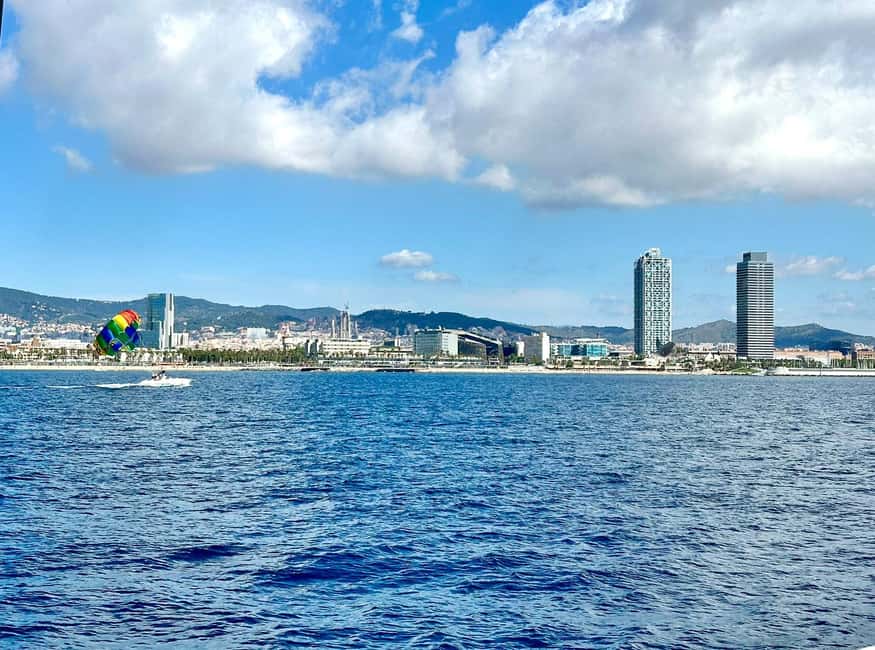 Barcelona Badalona : Sailboat Tour, Snacks, Drinks, Swimming - Swimming and paddleboarding when conditions cooperate