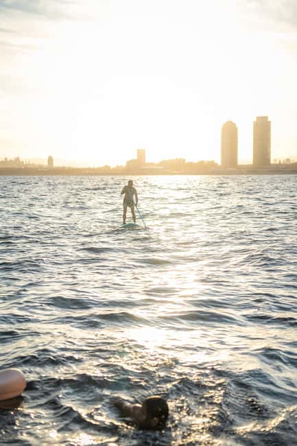 Barcelona Badalona : Sailboat Tour, Snacks, Drinks, Swimming - Sunset, skyline, and time to slow down