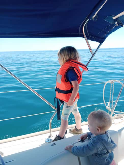 Barcelona Badalona : Sailboat Tour, Snacks, Drinks, Swimming - Families, celebrations, and the social side
