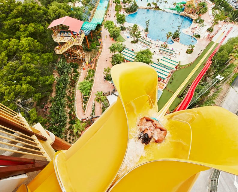 Barcelona: Caribe Aquatic Park Full-Day Ticket with Transfer - What the $77 ticket really covers