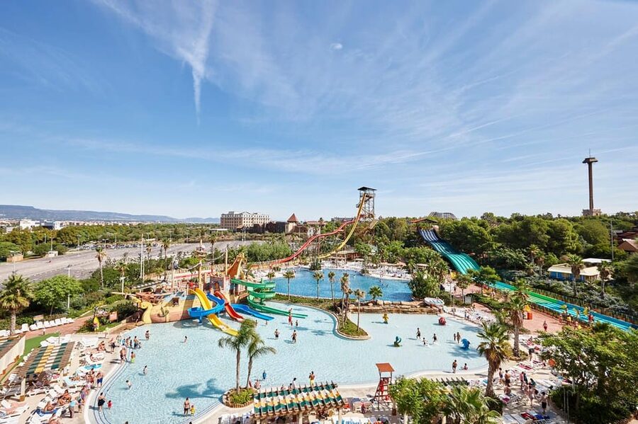 Barcelona: Caribe Aquatic Park Full-Day Ticket with Transfer - Rafting, pools, and time away from the slides