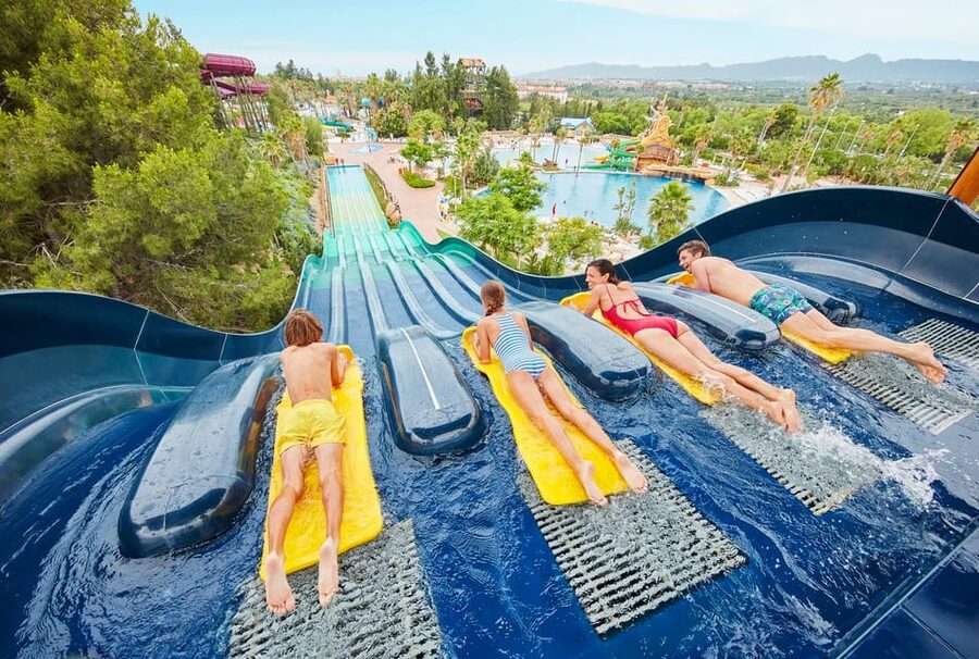 Barcelona: Caribe Aquatic Park Full-Day Ticket with Transfer - Sesame Street for younger children