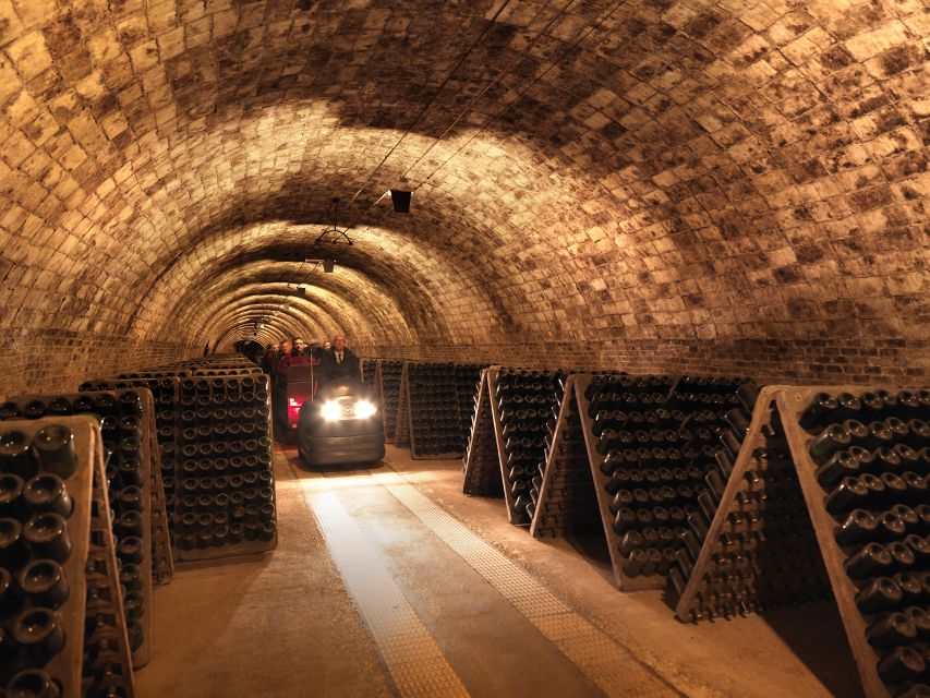 Barcelona: Casa Codorníu Guided Tour with Cava Tastings - Descending 20 meters into the cellar tunnels