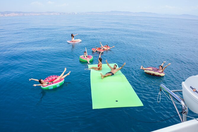 Barcelona Catamaran Cruise with Tapa & Drink Included - Barcelona from the sea: Montjuïc to Torre Agbar