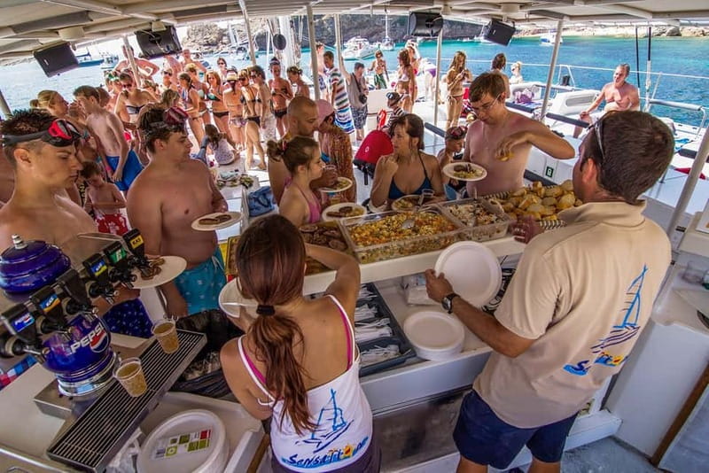 Barcelona: Catamaran Party Cruise with BBQ Meal - What you actually eat on the daytime cruise
