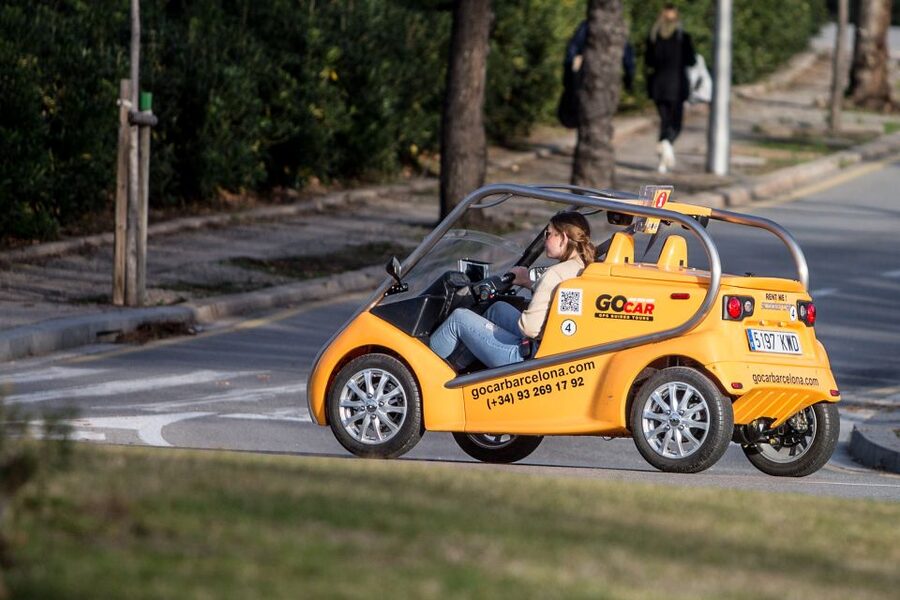 Barcelona: City Center and Olympic Park GoCar Experience - Las Ramblas, El Raval, and Poble Sec