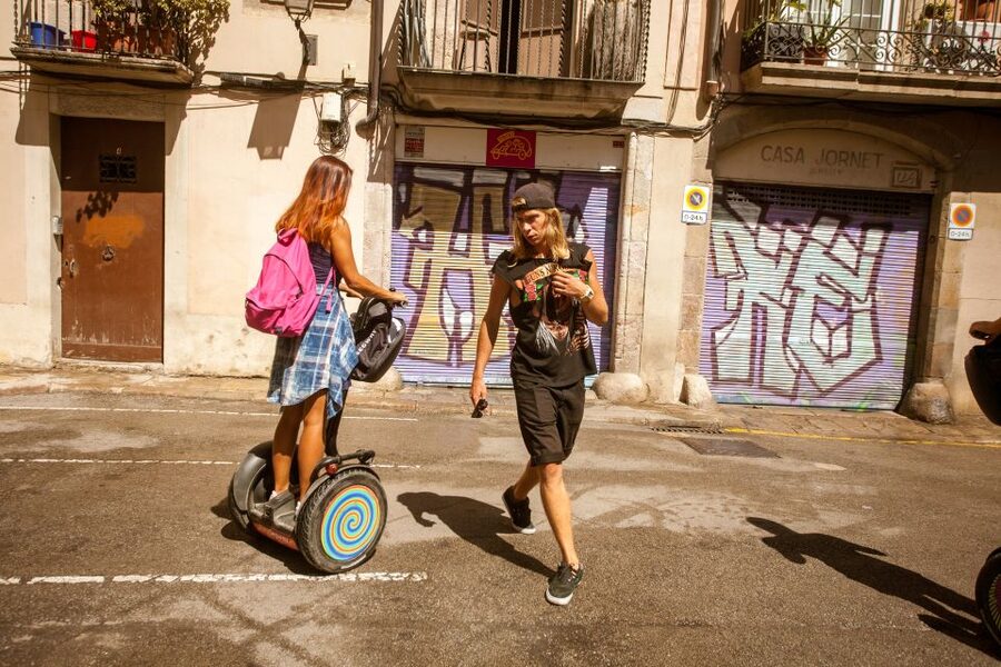 Barcelona: City Highlights Guided Segway Tour - Olympic Village gardens and Olympic Port views