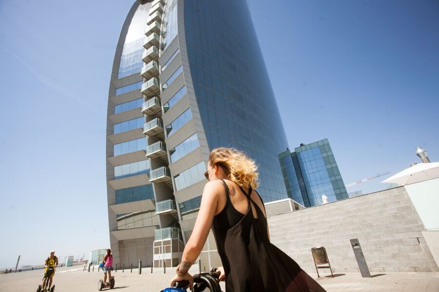 Barcelona: City Highlights Guided Segway Tour - La Ribera and El Born on the way back
