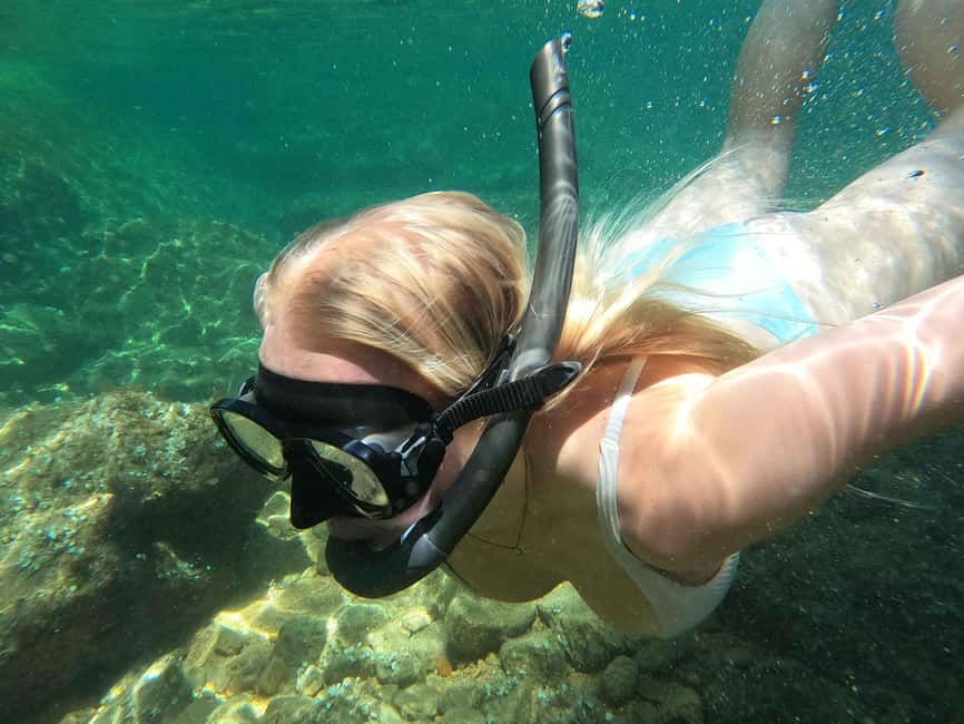 Barcelona: Costa Brava Kayak and Snorkel Tour with Lunch - Three hours among coves and cliffs