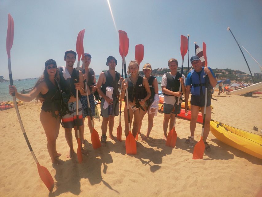Barcelona: Costa Brava Kayak and Snorkel Tour with Lunch - Meeting near Arc de Triomf