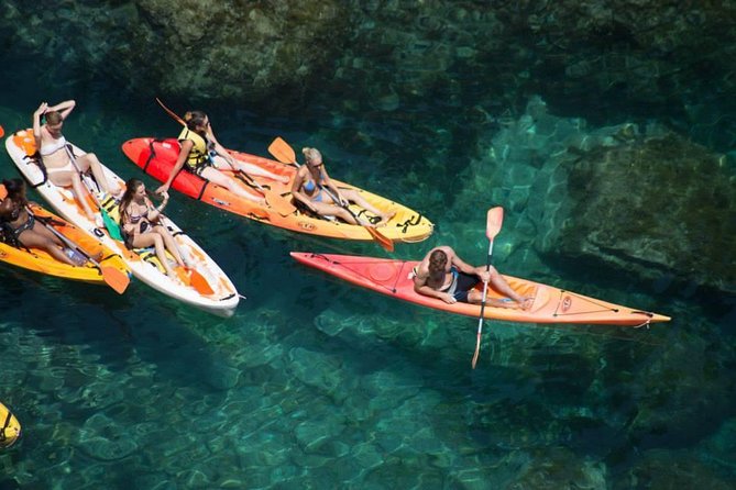 Barcelona Costa Brava Kayak, Snorkel & Cliff Jump Day Tour - Lunch and Beach Time at S’Agaró