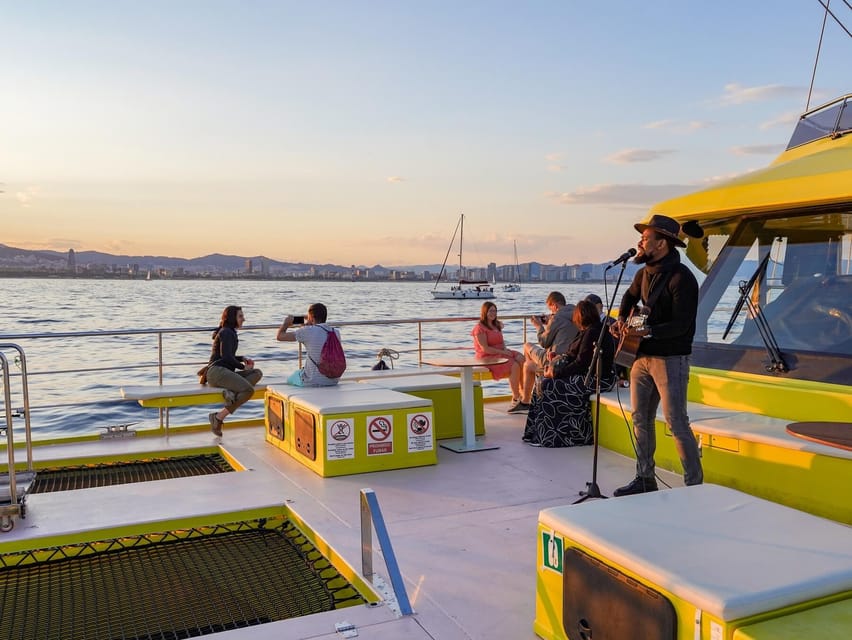 Barcelona: Daytime or Sunset Catamaran Cruise with Music - How to choose your sailing time