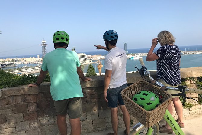 Barcelona E-Bike Guided Tour with Montjuic Hill - What the guides add to the ride