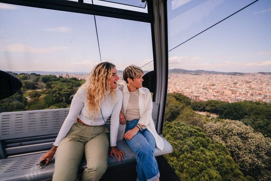 Barcelona: E-Bike Tour with Montjuic Cable Car & Boat Ride - The e-bikes, fitness, and comfort