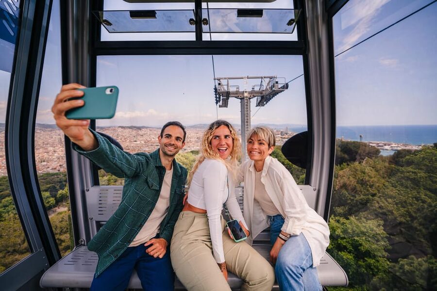 Barcelona: E-Bike Tour with Montjuic Cable Car & Boat Ride - A three-part way to see Barcelona