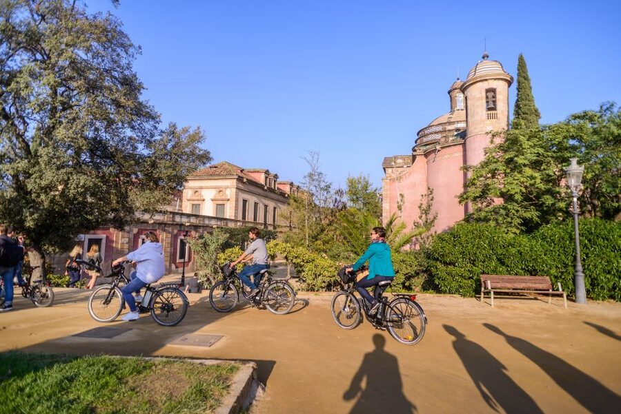 Barcelona eBike Tour with Wine and Tapas Experience - Ciutadella Park and the city’s open side