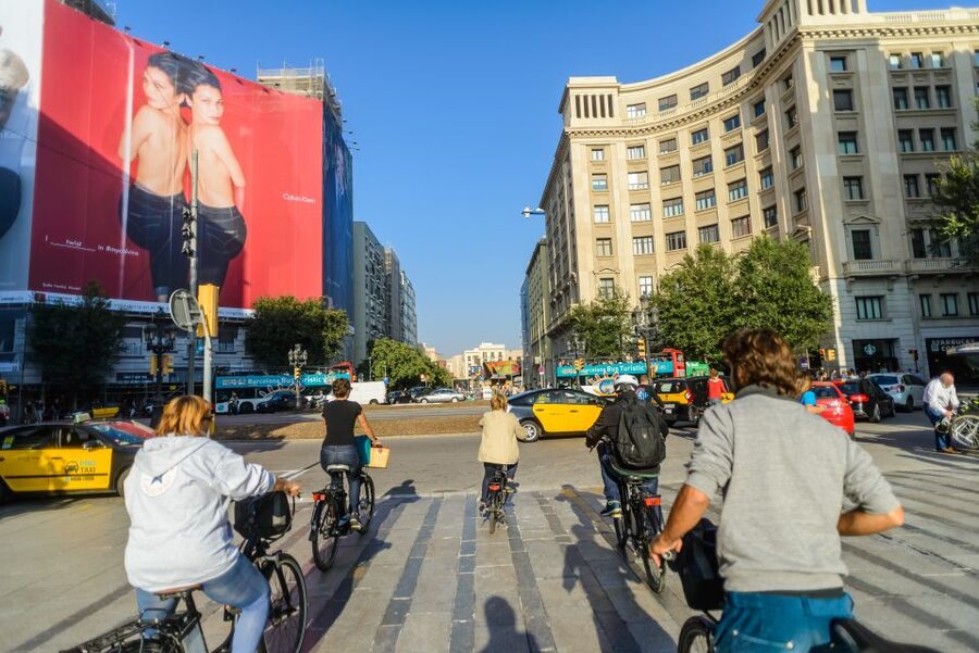 Barcelona eBike Tour with Wine and Tapas Experience - The W Hotel viewpoint