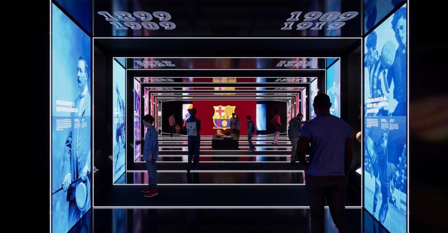 Barcelona: F.C. Barcelona Museum Immersive Guided Tour - Inside the interactive FC Barcelona Museum