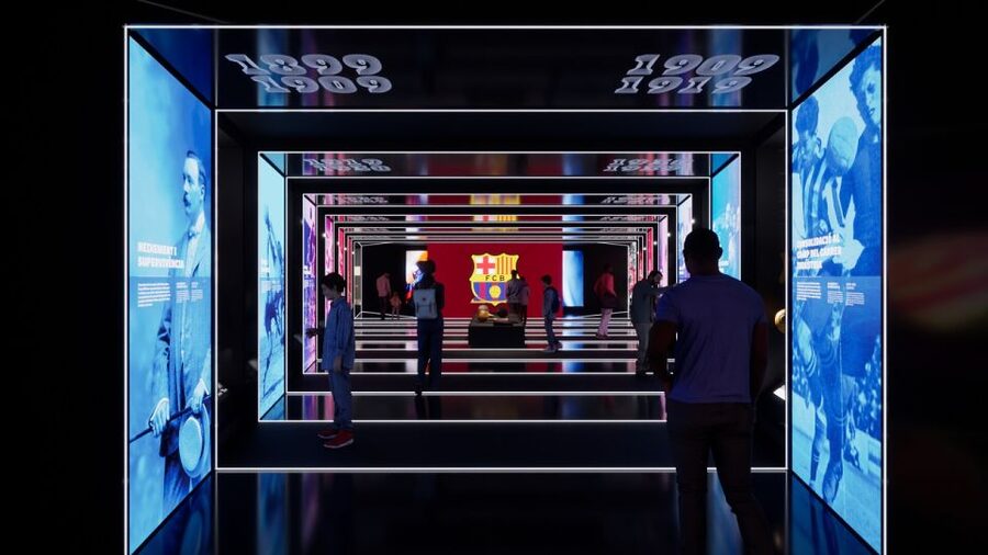 Barcelona: F.C. Barcelona Museum Immersive Guided Tour - Meeting at Spotify Camp Nou access 15