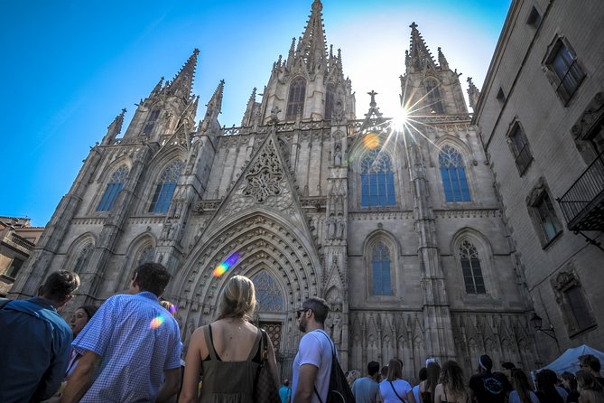 Barcelona Highlights & Sagrada Familia Tour: Priority Access - The Gothic Quarter, from Roman Barcelona to Santa Maria del Mar