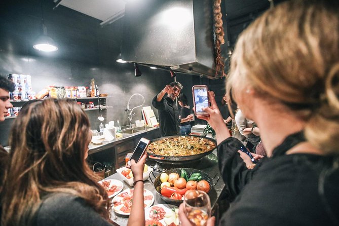 Barcelona Interactive Spanish Cooking Experience - From La Boqueria to a Barcelona cooking table