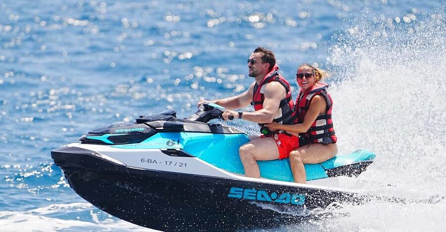 Barcelona: Jet Ski Rental (No License Needed) - Wetsuits, lockers, and showers keep the outing simple