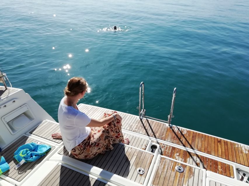 Barcelona: Luxury Private Yacht Daytime Cruise - Open-water views of the W Hotel and Barceloneta