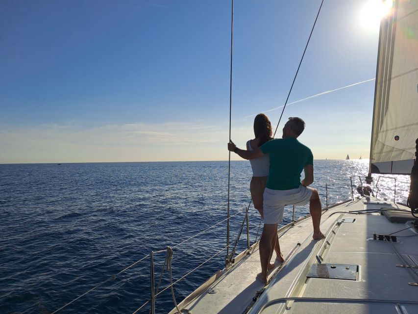 Barcelona: Luxury Private Yacht Daytime Cruise - Cava, snacks, blankets, and your own soundtrack