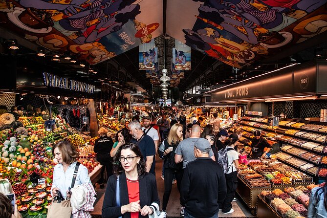 Barcelona Markets Tour - Santa Caterina’s roof and old monastery ruins