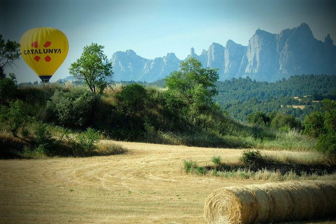 Barcelona: Montserrat Hot Air Balloon Ride with Champagne Toast - Watching the balloon come to life