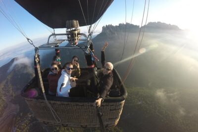 Montserrat Hot Air Balloon Ride with Champagne Toast