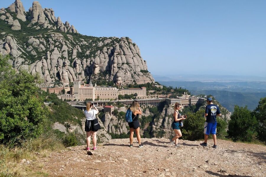 Barcelona: Montserrat Monastery & Hiking Off the Beaten Path - The summit views are worth the climb
