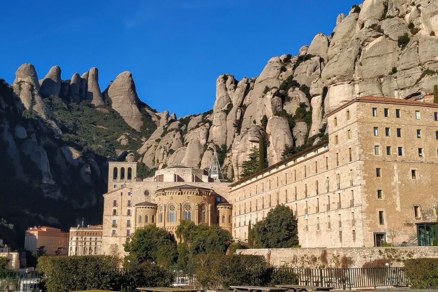Barcelona: Montserrat Monastery & Hiking Off the Beaten Path - Leaving Barcelona in a small, comfortable van