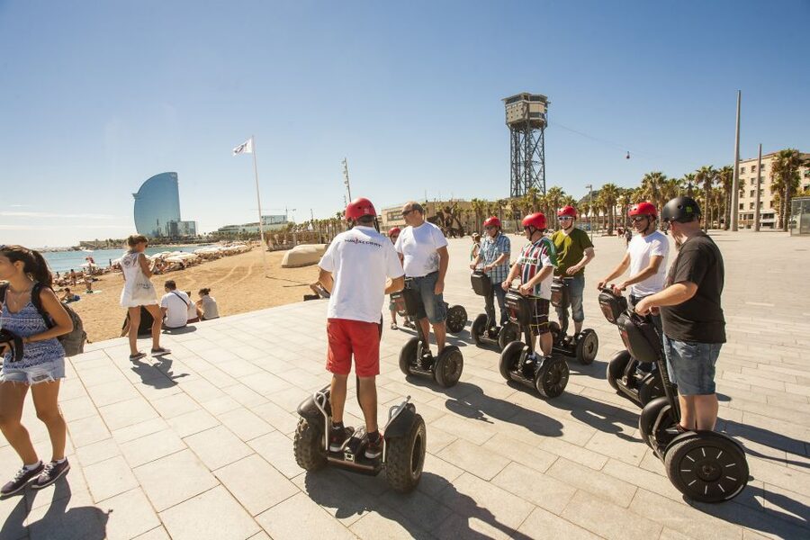 Barcelona: Old Town & Seafront Segway Tour - The Born district and Basilica de Santa Maria del Mar