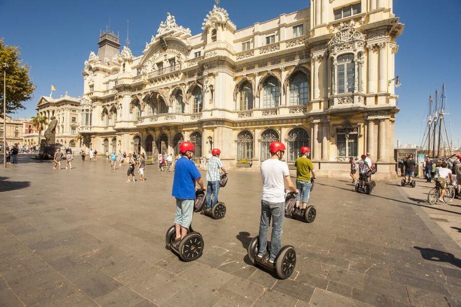 Barcelona: Old Town & Seafront Segway Tour - Olympic Port and Barcelona’s seafront