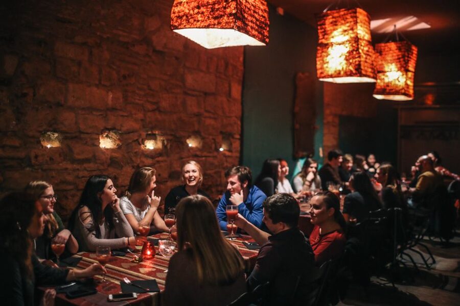 Barcelona: Paella Cooking Experience & Boqueria Market Tour - Working around the wide paellera
