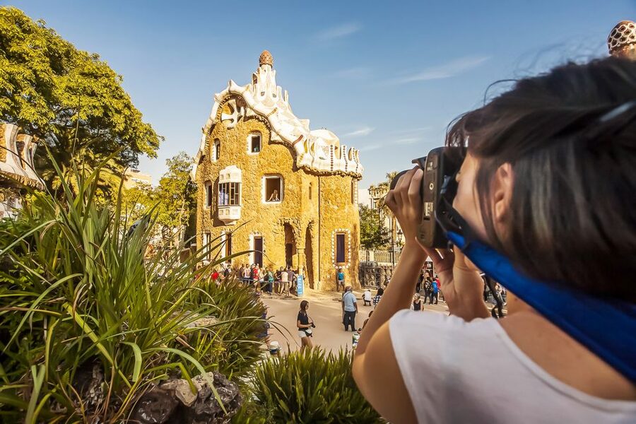 Barcelona: Park Güell Admission Ticket - Austria Gardens and the quieter paths