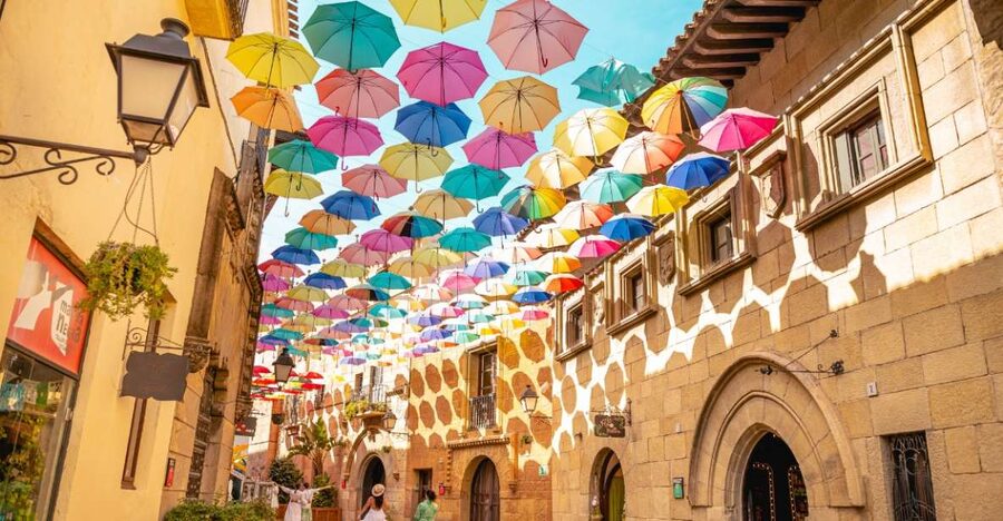 Barcelona: Poble Espanyol Entry Ticket - Walking through 40,000 square metres