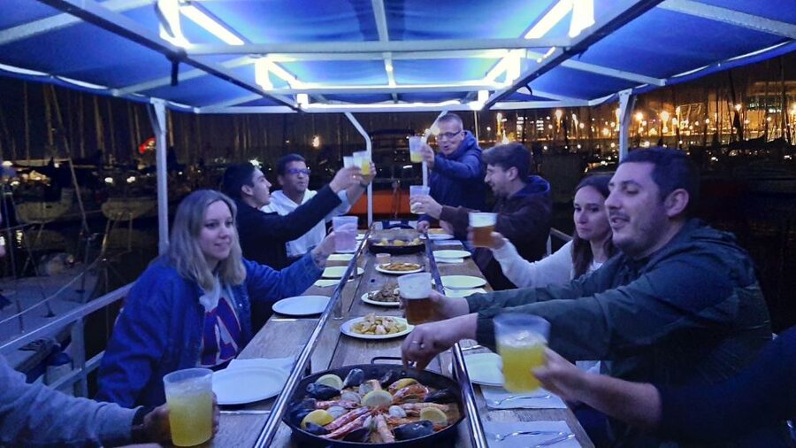 Barcelona: Private Evening Cruise with Dinner and Drinks - Rough water is the practical concern